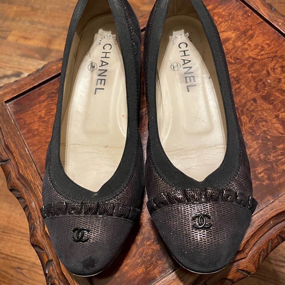 Chanel ballet flats